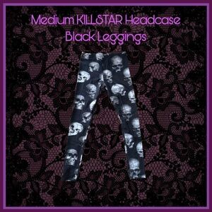 Killstar Medium Headcase Black Leggings